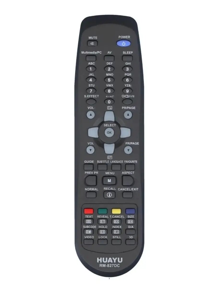 Пульт универсальный Huayu для Daewoo TV RM-827DC