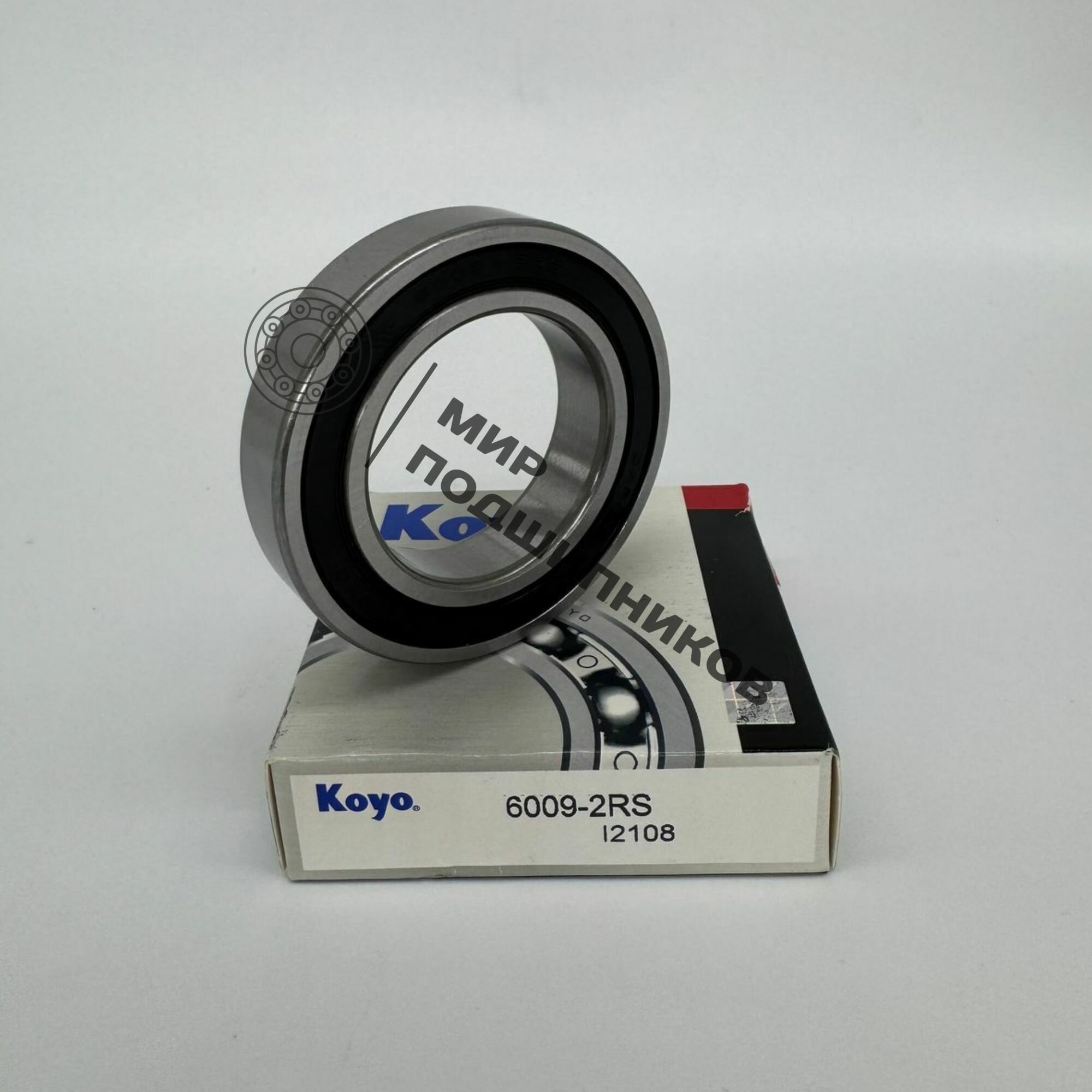 Подшипник KOYO 6009-2RCH (180109) 45х75х16 мм, шариковый однорядный на вал 45 мм, закрытый