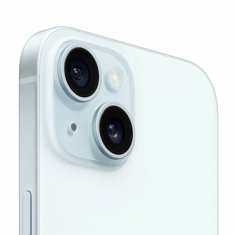 Смартфон Apple iPhone 15 128 ГБ, Dual: nano SIM + eSIM, голубой, без RuStore/MAX — фото 1