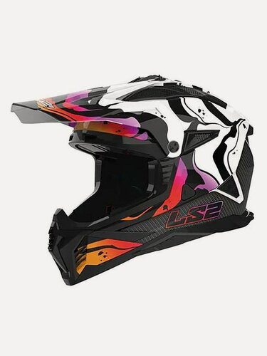 Изображение товара Шлем для мотоцикла кроссовый LS2 MX708 FAST 2 WASH Gloss White 3XL