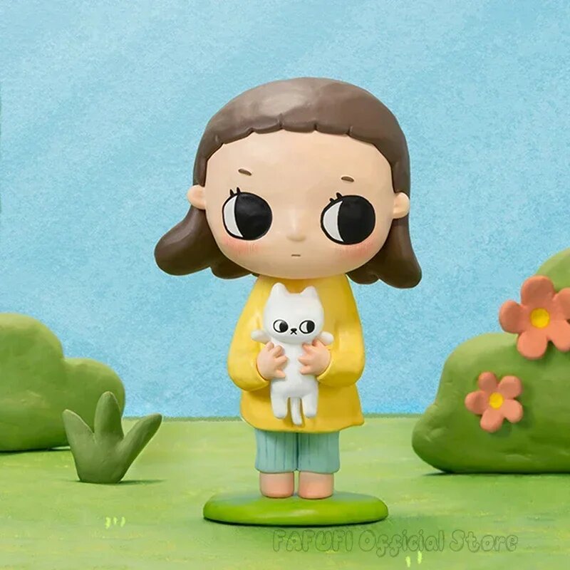 POP MART Nyotas Flauschige Life Series фигурка Warm Sunlight