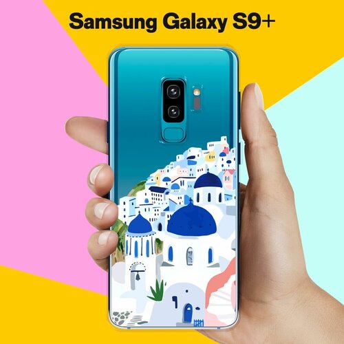 Силиконовый чехол на Samsung Galaxy S9+ Греция / для Самсунг Галакси С9 Плюс силиконовый чехол на samsung galaxy s9 смайлики для самсунг галакси с9 плюс