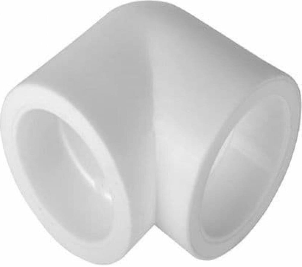 фото Полипропиленовый уголок Valfex 90°, 63 мм