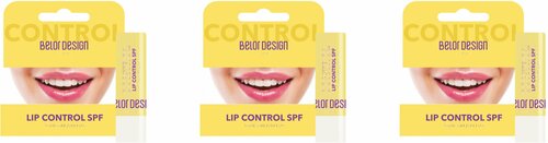 Belor Design Бальзам для губ Lip Control SPF, 3 шт