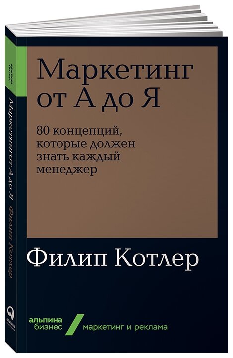 Котлер Ф. "Маркетинг от А до Я"