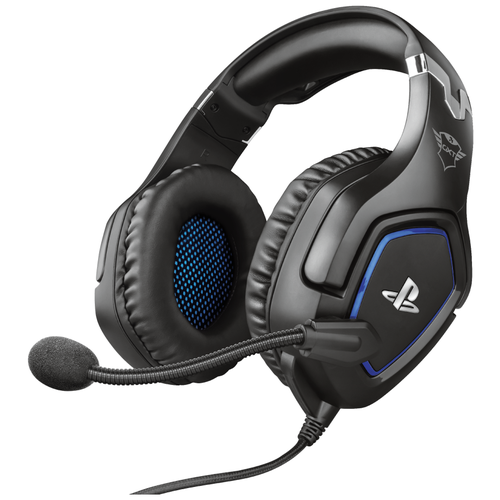 фото Игровая гарнитура trust gxt 488 forze-g ps4 gaming headset playstation чёрная (23530)