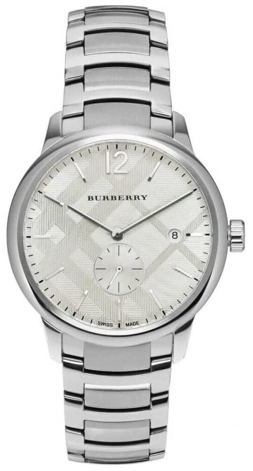 Наручные часы Burberry Classic, серебряный