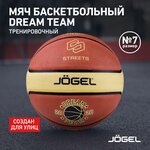 Баскетбольный мяч Jogel Streets DREAM TEAM №7 - изображение