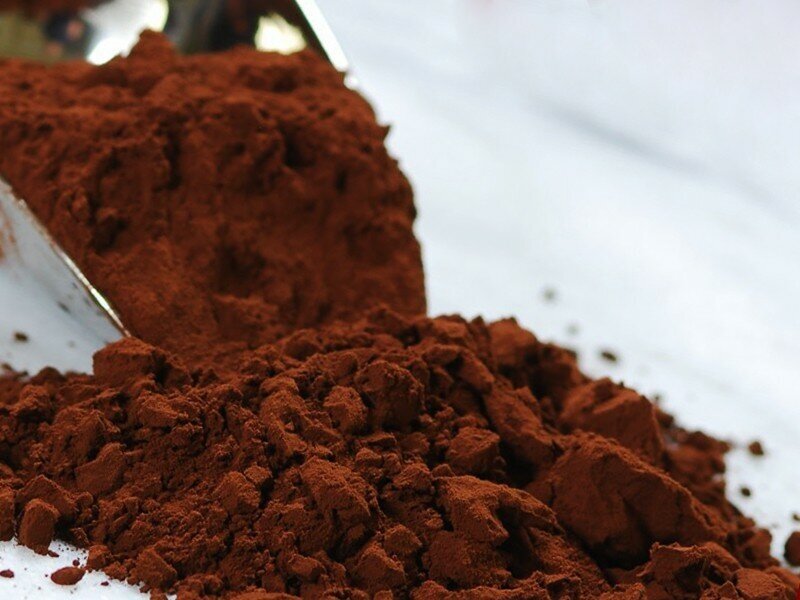Какао-порошок алкализованный, 10-12% (жирности) Италия, 200 г.