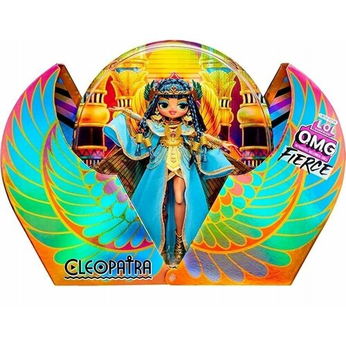 Кукла LOL Surprise OMG Fierce Collector Cleopatra 586685 - Кукла ЛОЛ ОМГ Фирс Клеопатра Лимитированный выпуск lol surprise omg fierce 2022 cleopatra