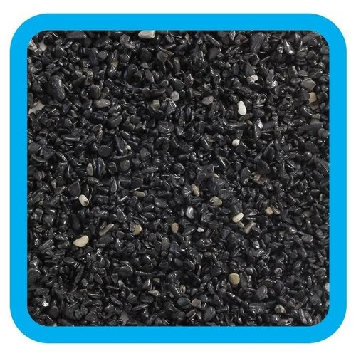 грунт натуральный черный 2 4мм 2кг Грунт аквариумный (натуральная гранитная крошка, черный), фракция 2-4 мм, 2 кг