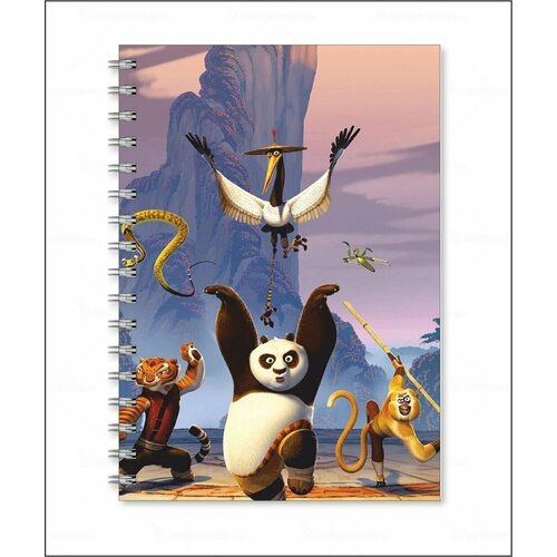 Тетрадь Кунг-фу панда - Kung Fu Panda № 6 кизявка константин иванович вся правда о боевых искусствах