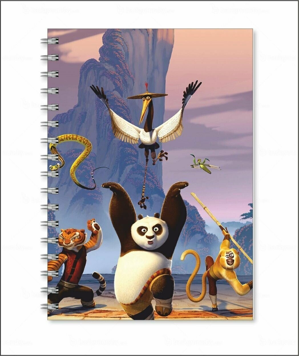 Тетрадь Кунг-фу панда - Kung Fu Panda № 6