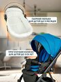 Noordline Оlivia Sport 2023 коляска 2 в 1 Детская коляска трансформер для новорожденных 2в1, прогулочная для ребенка, темно синяя