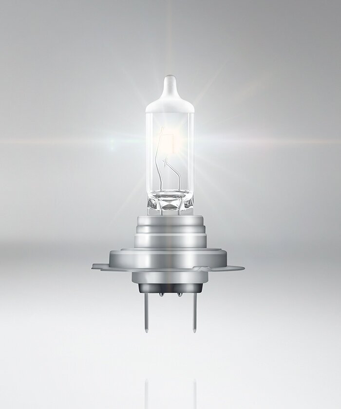Лампа автомобильная галогенная Osram NIGHT BREAKER SILVER H7 64210NBS-HCB +100% 12V 55W 2 шт.