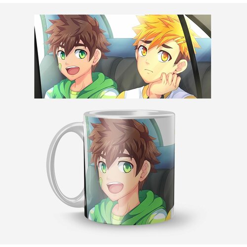 Кружка с аниме принтом 