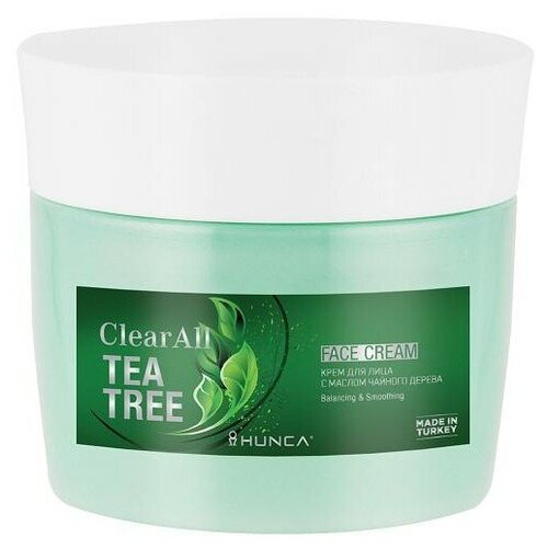 Hunca Женский Clear All Tea Tree Крем для лица с маслом чайного дерева 40мл