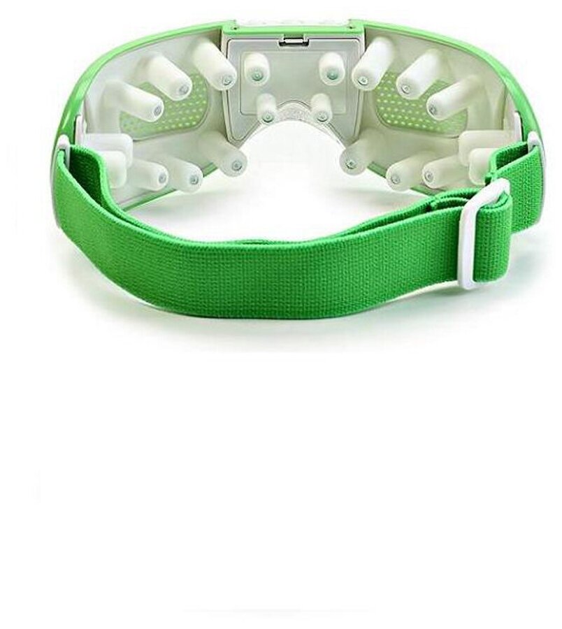 Вибрационный массажные очки для глаз электрический Gezatone iSee 208, зеленый - фотография № 7