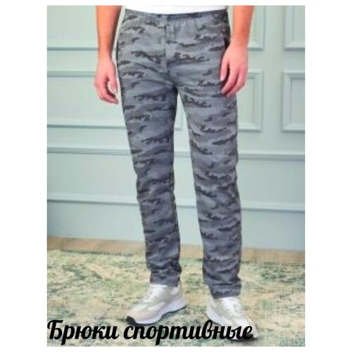 Брюки Fayz-M, размер 54, серый