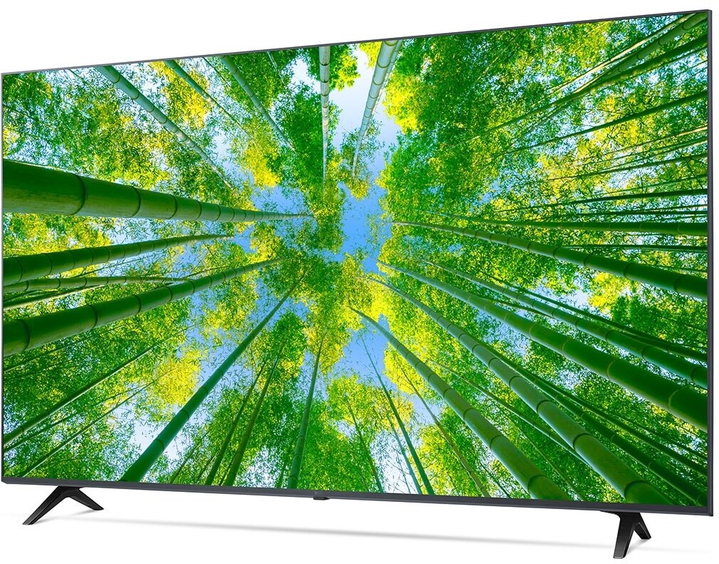 Телевизор LG 50UQ80006LB.ARUB, 50", LED, 4K Ultra HD, металлический серый - фото №2