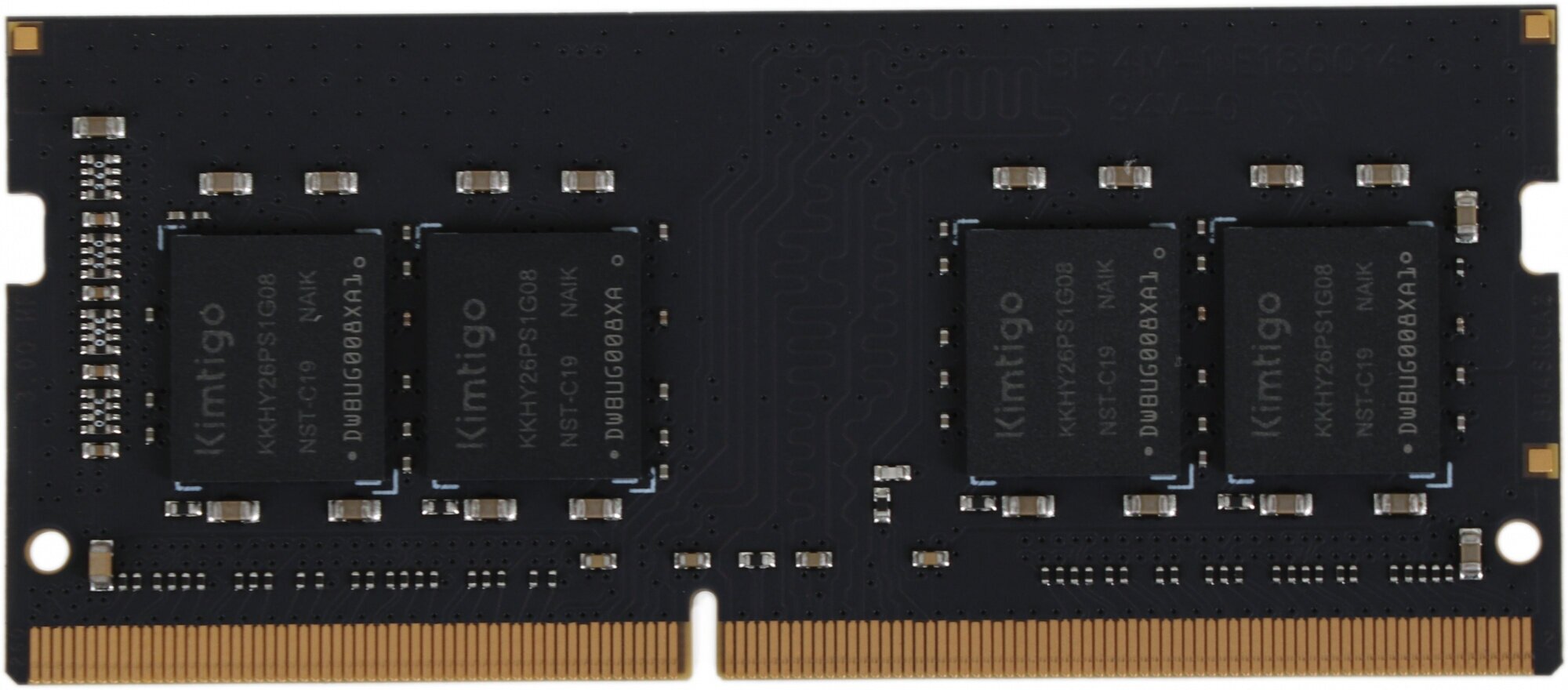 Оперативная память Kimtigo DDR4 - 8Gb, 2666 МГц, SO-DIMM, CL19 (kmks8g8682666) - фото №4
