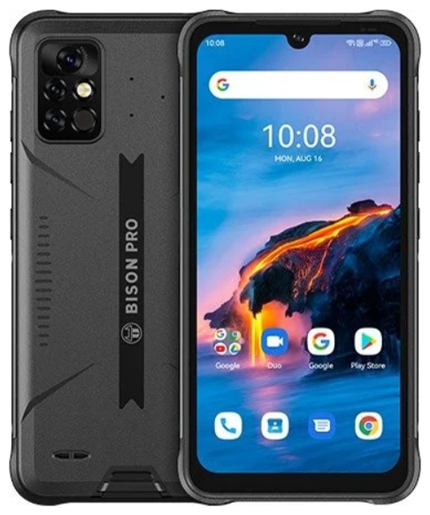 Смартфон UMIDIGI Bison Pro 8/128 ГБ, 2 SIM, черный