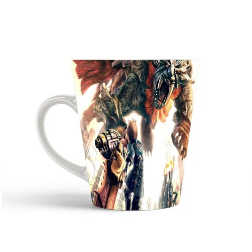 фото Кружка-латте coolpodarok god eater монстр в прыжке