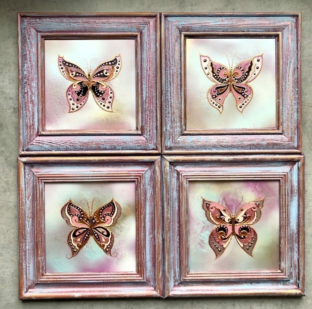 фото Комплект панно керамическое настенное EV_PKNR001