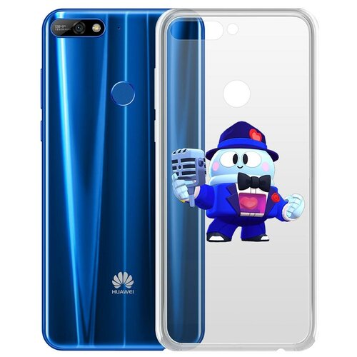 фото Чехол-накладка clear case brawl stars-стильный лу для huawei y7 (2018)/honor 7c pro krutoff group