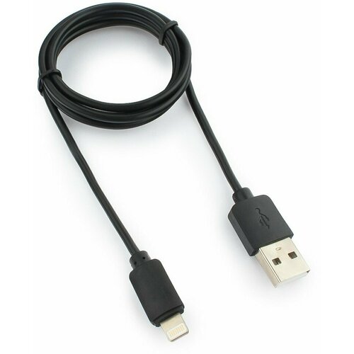 Набор из 3 штук Кабель USB Гарнизон GCC-USB2-AP2-1M AM/Lightning, для iPhone5/6/7/8/X, IPod, IPad, 1 м, черный av кабель с usb для iphone ipad ipоd 1 8 м