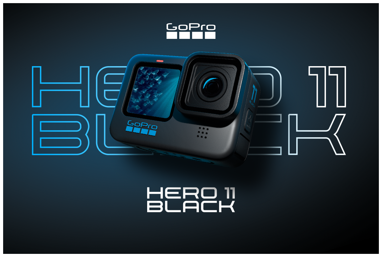 Экшн-камера GoPro HERO11 Black, 27.6МП, 5312x4648, 1720 мА·ч, черный - фотография № 18