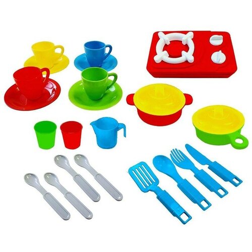 Green Plast Набор «Кухня», 24 предмета green plast набор инструментов строительных в сумочке