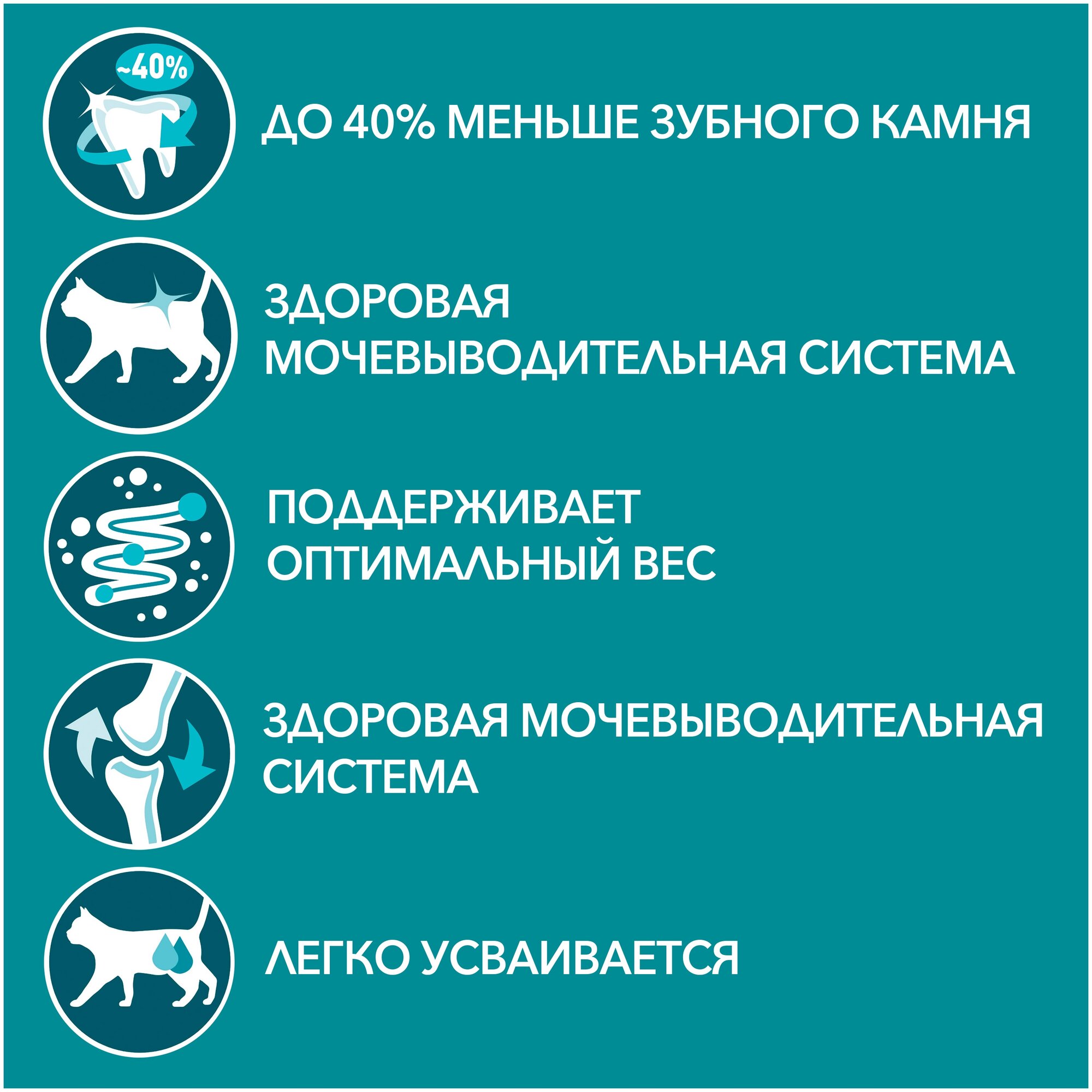 Сухой корм Purina ONE для взрослых кошек, с курицей, пакет, 9.75 кг - фотография № 6