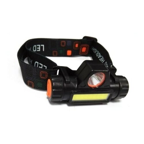 фото Фонарь налобный аккумуляторный nnbrand матричный светодиод дв-nnbrand