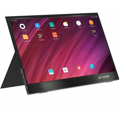 Монитор портативный для мобильных устройств BlitzWolf BW-PCM3 156 дюймов разрешение экрана 1080P - Черный 4179000₽