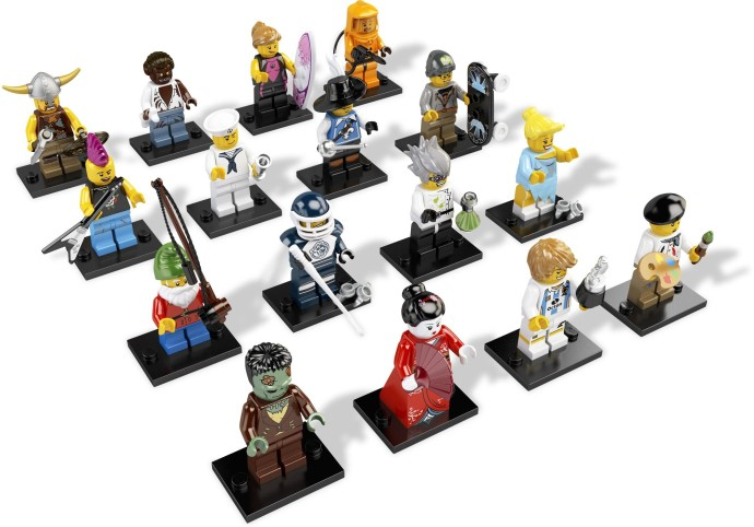 LEGO Minifigures Series 4 8804 Hazmat Guy col04 13