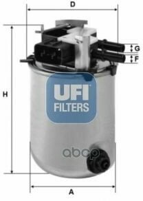 Фильтр Топливный UFI арт. 24.095.01