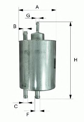 Фильтр топливный MB W210/W202/W203/W220/W463 PP947/1