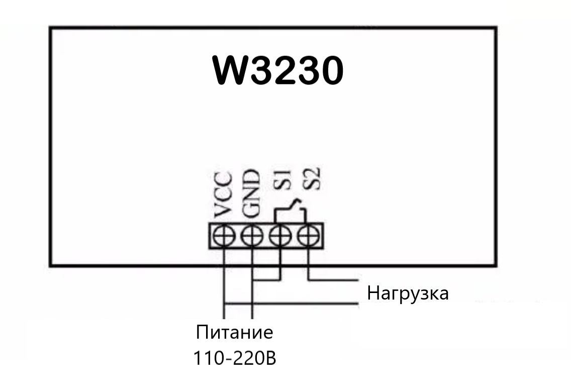 Терморегулятор / контроллер температуры / термостат ABC W3230 - фотография № 4