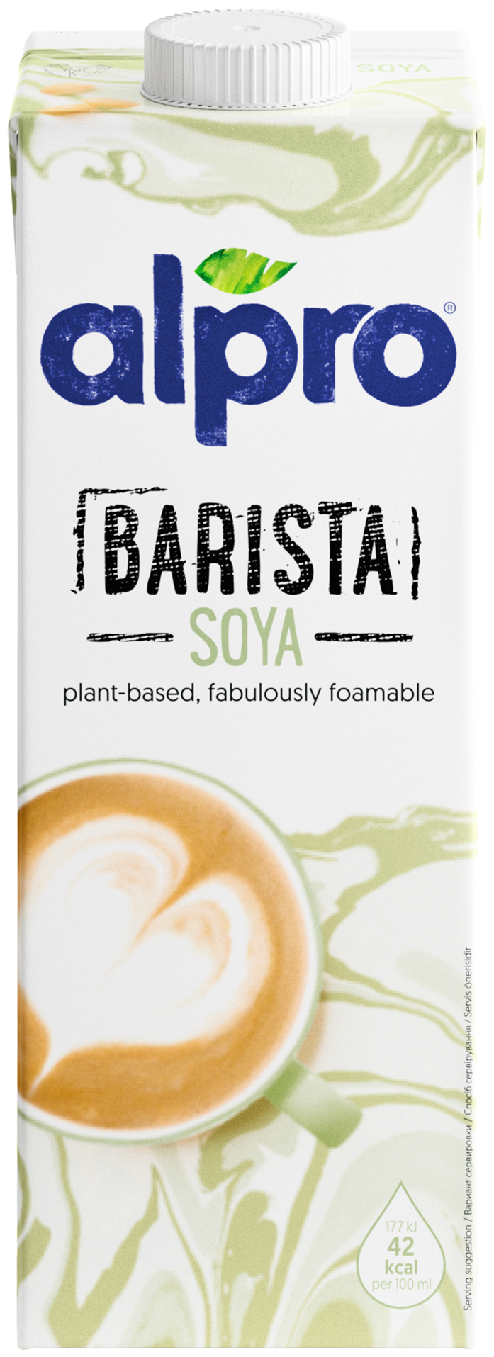 Растительный напиток Alpro Barista соевый 1.8%, 1 л (12 штук)