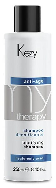 Kezy My Therapy Anti-age Bodifying Шампунь для густоты с гиалуроновой кислотой 250мл