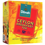 Чай черный Dilmah Ceylon Breakfast tea в пакетиках - изображение