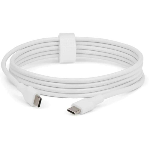 Кабель Type C - Type C 1.5m TopON TOP-TCW 100W белый кабель topon usb type с usb type c 100w 20v 5a 150 см белый top tcw