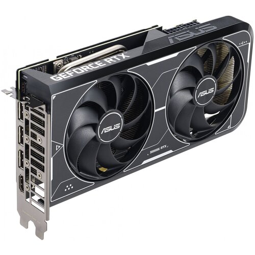 Видеокарта Asus PCI-E 4.0 DUAL-RTX3060TI-O8GD6X NVIDIA GeForce RTX 3060Ti 8192Mb 256 GDDR6 1710/14000 HDMIx2 DPx3 HDCP Ret