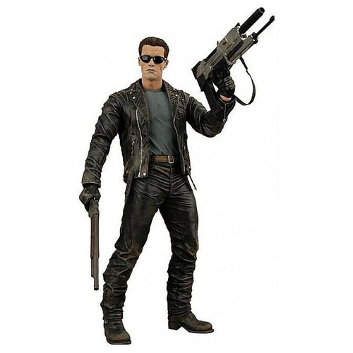 terminator 2 t 800 battle across time action figure model gift toy decorations doll collection 7 inch Игрушка Терминатор 2. Battle Across Time T-800 (18см.)