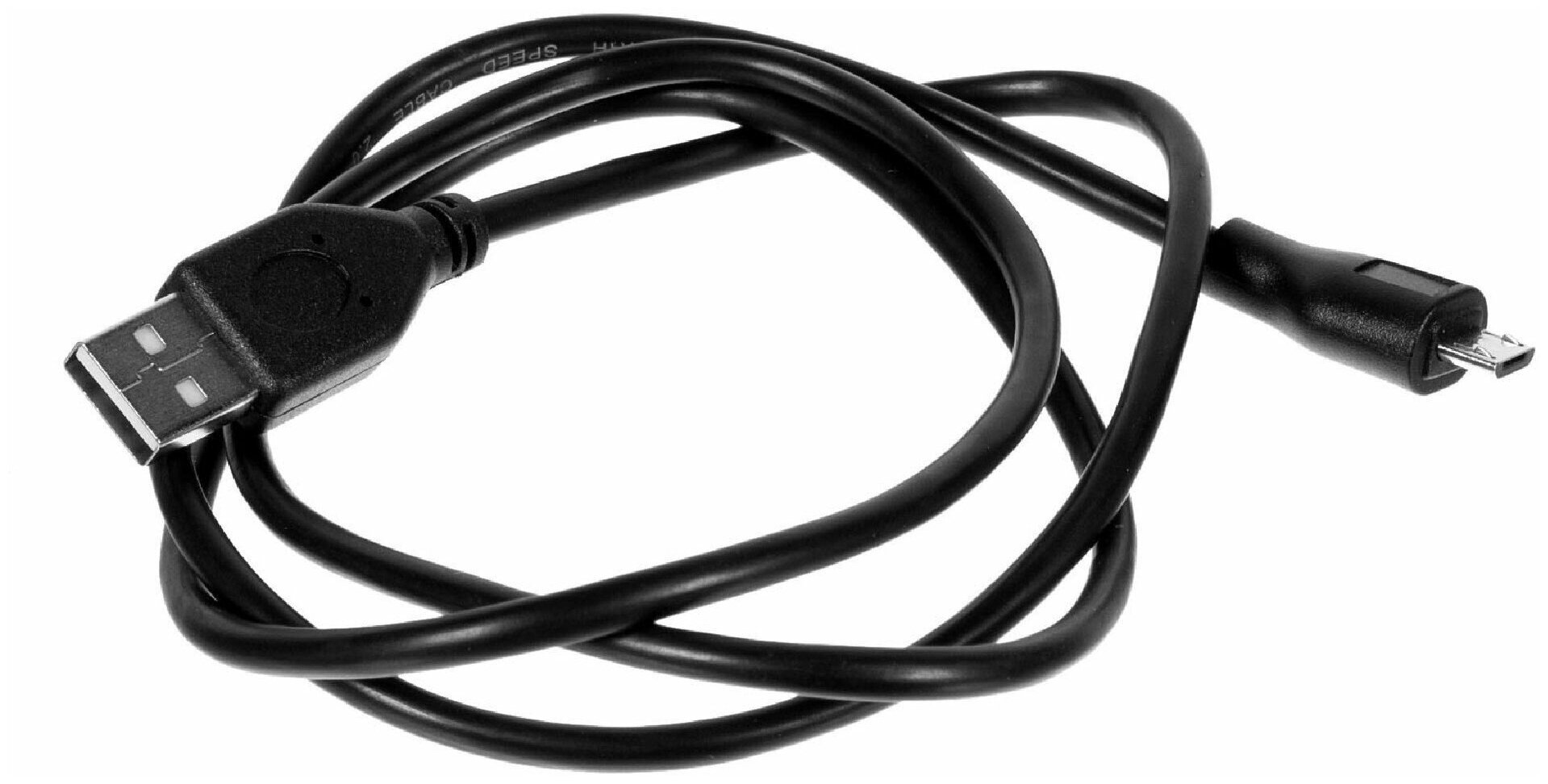 Кабель USB-microUSB Oxion Стандарт 1 м ПВХ/медь цвет чёрный