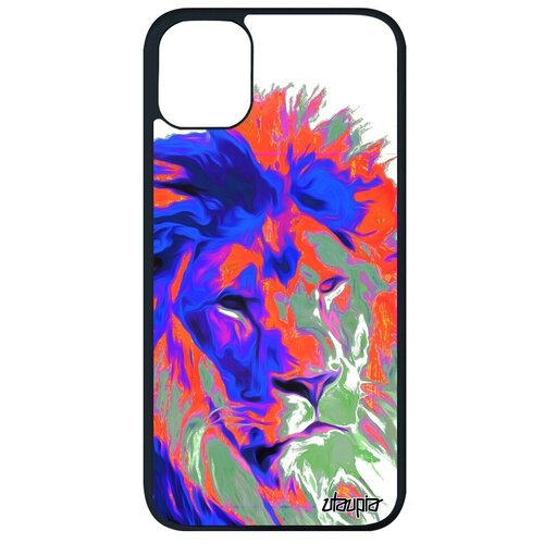 фото Красивый чехол на телефон // apple iphone 11 pro max // "лев" саванна дизайн, utaupia, белый