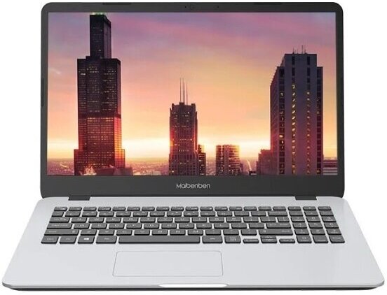 Ноутбук Maibenben M543, (15.6" FHD IPS, AMD Ryzen 3 4300U, 8 Gb, SSD 256 Gb, Linux), M5431SA0LSRE0