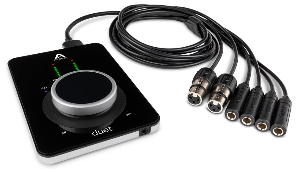 Apogee Duet 3 интерфейс USB-C