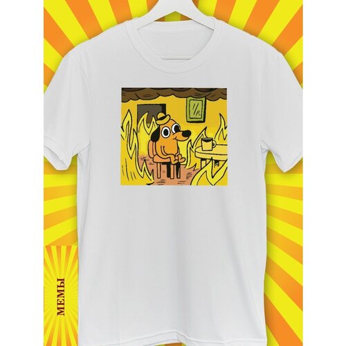 фото Футболка hilari, размер 50, черный, белый